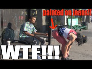 MAN Walks Around the HOOD NAKED!!!