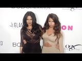 Olivia Pierson & Natalie Pierson NYLON Young Hollywood Party 2015 Red Carpet