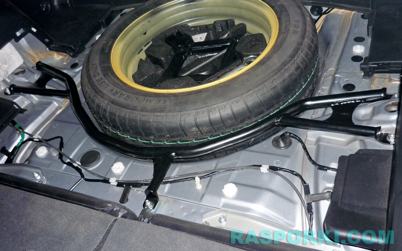 Распорки на субару xv