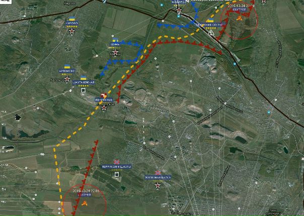 Озеряновка донецкая область карта