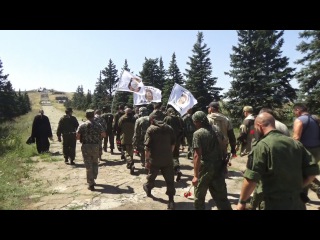 Годовщина гибели бойцов на Саур-Могиле