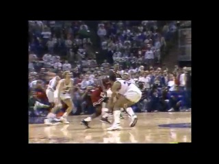 Michael Jordan's Historic Series-Winning Shot on Ehlo - #TBT
