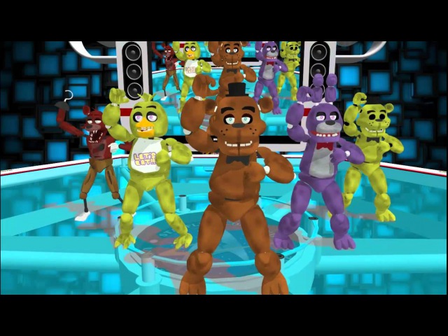 MMD FNAF Gangnam Style