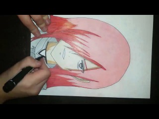 Speed Drawing - Erza Scarlet (Anime Fairy Tail)