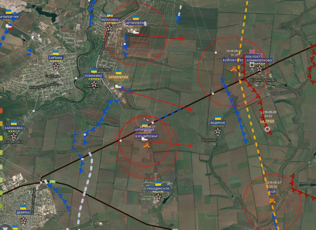 Докучаевск донецкая область карта
