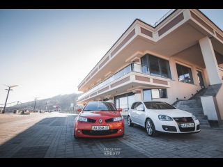 Тест- драйв VW Golf 5 GTi & Renault Megane RS (PRO100Drive)