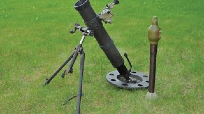 New Russian mortars 2B25 Gull