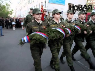 Факельное шествие в Москве