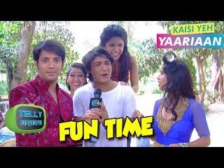 Dhruv, Aali 16 апеля- А lya, Cabi-r, Mukti & Navya Fun Chat | Behind The Scenes | Kaisi Ye h Yaariaan