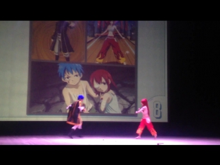 TNM2016 Jellal Fernandes & Erza Scarlet - Fairy Tail cosplay defile