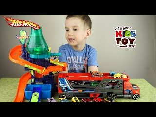 Hot wheels Cars Color changers. Color shifters splash science lab. Toys for kids. Хотвилс машинки