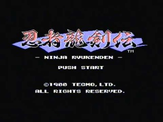 Ninja Ryukenden (Famicom) - PAL Famiclone Test