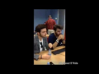 Il Volo 5/10/2015 Periscope by Eurovisión TVE 'Madre mía!!! Con IL VOLO'