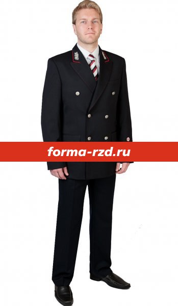 Пиджак ржд нового образца