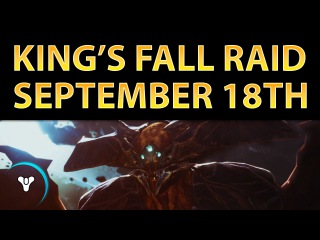 Planet Destiny: King's Fall Raid Trailer (September 18th)