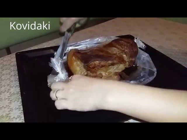Подчеревок запеченный в духовке
