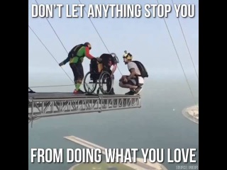Take it from this guy, don't let anything prevent you from following your dreams...