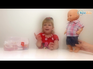 Кукла Ненуко. Доктор Ника лечит игрушку. Видео для детей. Nenuco Doll. Tiki Taki Nika
