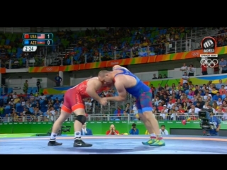 Рио 2016 Финал 97 кг - Хетаг Гозюмов (Азербайджан) vs Кайл Снайдер (США)