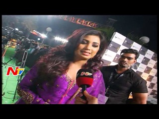 Shreya Ghoshal Thanks Telugu People @ @ IIFA Awards Hyderabad | NTV Exclusive