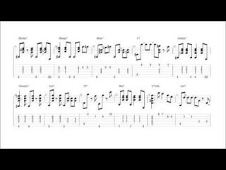 The night has a thousand eyes (Earl Klugh) - transcription