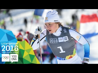 Cross-Country - Johanna Hagstroem (SWE) wins Sprint Gold | Lillehammer 2016 Youth Olympic Games