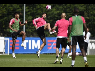 Training session of champions - Il primo allenamento da Campioni d'Italia 2015/16