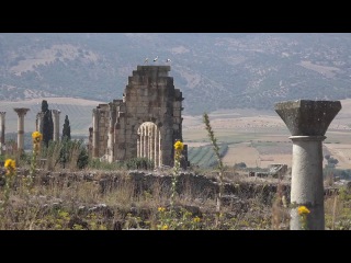 Maroc cité antique de Volubilis vidéo en 4K (Ultra Haute Definition)