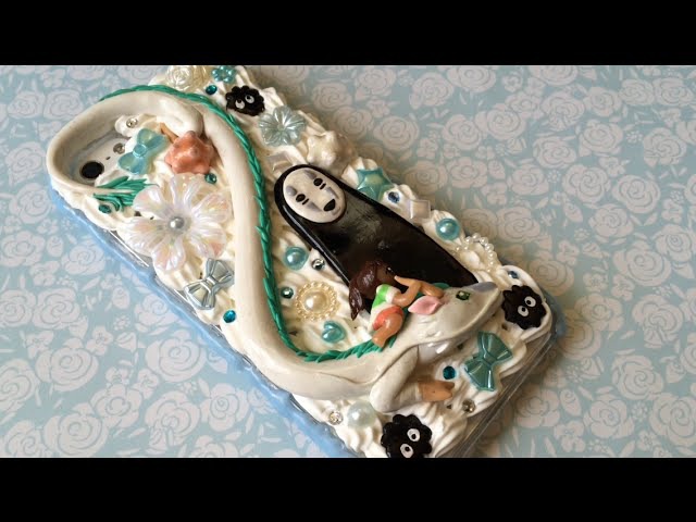 Spirited Away Decoden Phone Case