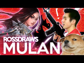 RossDraws: Epic MULAN! (Disney)