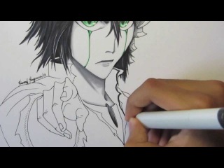 How to draw Ulquiorra from Bleach