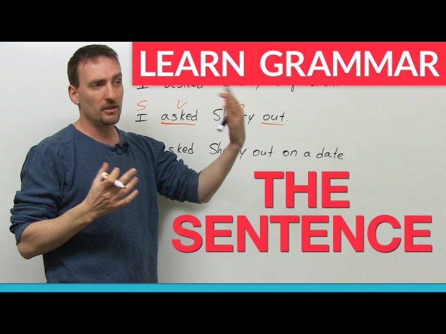 Learn English Grammar The Sentence