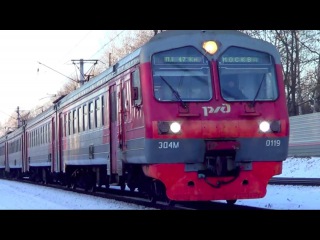 Электропоезд ЭД4М-0119 платформа Удельная, Даниил Кулиш