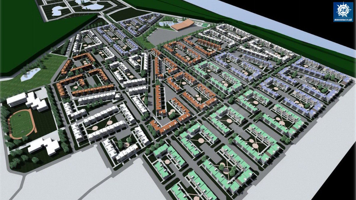 План застройки 17а квартала тольятти