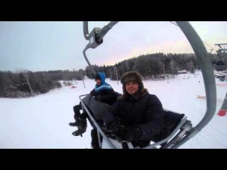 Горнолыжный курорт Логойск, сноуборд 2016