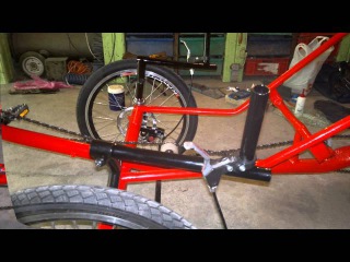 Home made recumbent trike-Dragan