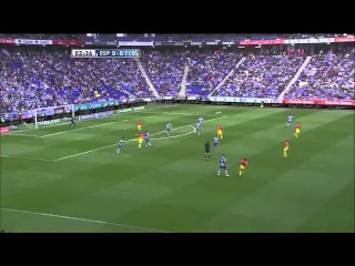 Digital Billboard Replacement - sample - Alpari MD 37 - Espanyol vs Barcelona