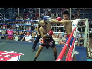 Firdavs Boynazarov (Tiger Muay Thai) vs Suanoi @ Bangla Stadium 12/8/16