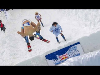 Frozen Pool Jumping Contest - Red Bull Jump & Freeze Lebanon