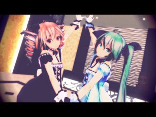 【MMD】夏に去りし君を想フ Tda式 テト&ミク ( Tda Teto & Miku )