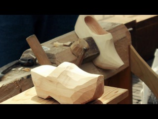Dutch clogs (Klomp), Sabot Hollandais, Making of the Dutch Wooden Shoes