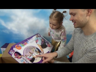 Посылка с игрушками Доктор Плюшева фашемс и шарики животные Орбиз Box with toys animals Orbeez