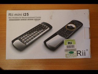 Обзор Rii mini i25 аэро мышь + клавиатура + пульт