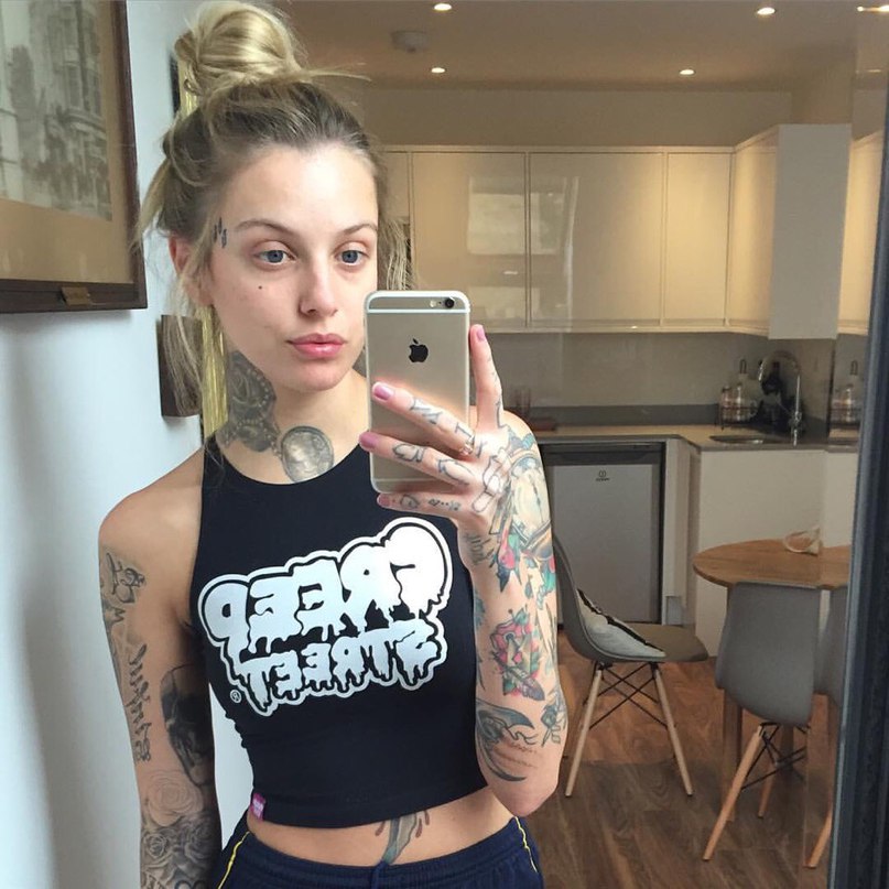Gym old schoolgirl tattoo