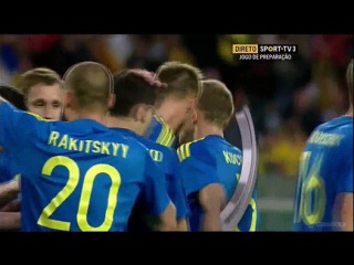 GOAL (Andriy Yarmolenko) Romania 1 - 4 Ukraine