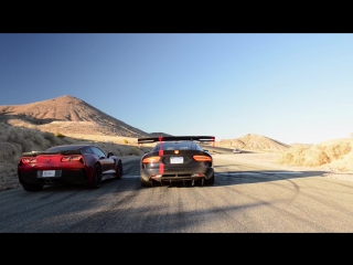 Dodge Viper ACR v Ford Mustang GT350R v Corvette Stingray Z06 - Top Gear Magazine