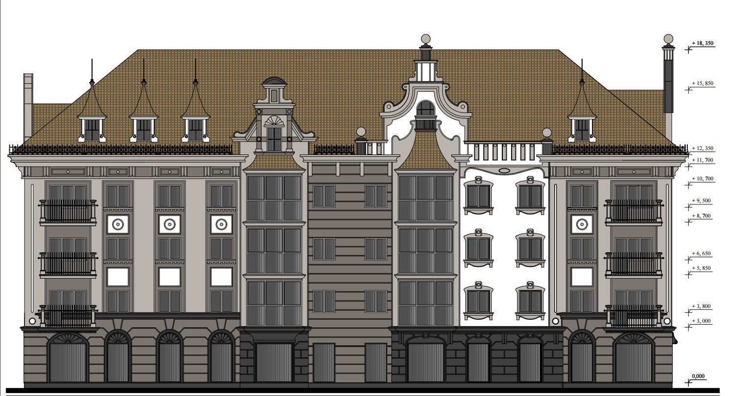 Реконструкция хрущевок проекты. Главный фасад здания это. Главный фасад жилой дом