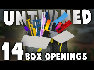 Unturned: 14 CHROME AND CARBON FIBER BOX OPENINGS (Gun Skin Crates)