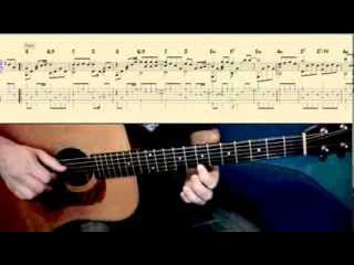 ETERNAL FLAME (The Bangles) Tutorial for Guitar (TABs and Score)