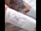 How to apply temporary tattoo. Sasha Unisex